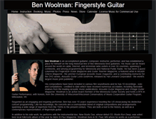 Tablet Screenshot of benwoolman.net